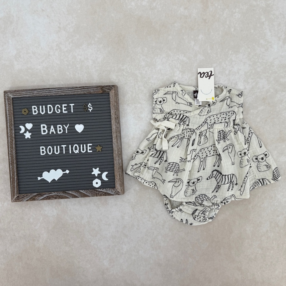 Tea Collection Safari Animals Dress